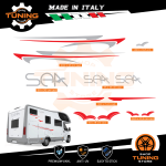 Camper Stickers Kit Decals Sea - versione M