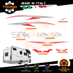 Camper Stickers Kit Decals Sea - versione P