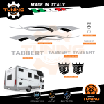 Kit Decalcomanie Adesivi Stickers Camper Tabbert - versione Q