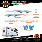 Kit Decalcomanie Adesivi Stickers Camper Tabbert - versione R