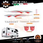 Kit Decalcomanie Adesivi Stickers Camper Tabbert - versione S