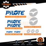 Camper Stickers Kit Decals Pilote - versione B