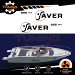 Kit Autocollants Bateau Saver 655 WA