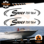 Boat Stickers Kit Saver 750 WA