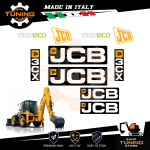 Arbeit bedeutet Klebekit JCB Bagger 5CX