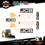 Work Vehicle Stickers JCB Backhoe Excavator 1CX