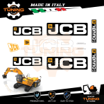 Kit Adesivi Mezzi da Lavoro JCB Escavatore JS330LC