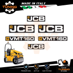 Kit Adesivi Mezzi da Lavoro JCB Rullo VMT160