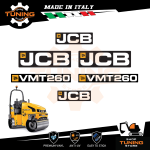 Kit Adesivi Mezzi da Lavoro JCB Rullo VMT260