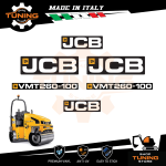 Kit Adesivi Mezzi da Lavoro JCB Rullo VMT260-100