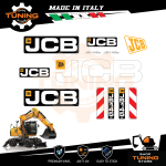 Kit Adesivi Mezzi da Lavoro JCB Escavatore JS145W