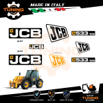 Kit Adesivi Mezzi da Lavoro JCB Sollevatore telescopico 533-105