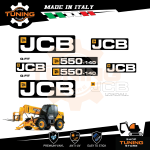 Kit Adhesivo Medios de Trabajo JCB manipulador telescópico 550-140