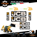 Work Vehicle Stickers JCB Excavator 4CX