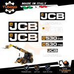 Kit Adesivi Mezzi da Lavoro JCB Sollevatore telescopico 530-110