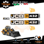 Kit Adesivi Mezzi da Lavoro JCB Pala 432-ZX