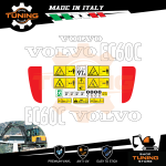 Kit Adesivi Mezzi da Lavoro Volvo Escavatore EC60C