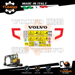 Kit Adesivi Mezzi da Lavoro Volvo Escavatore ECR58D