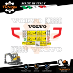 Kit Adesivi Mezzi da Lavoro Volvo Escavatore ECR88D