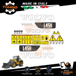 Kit Adesivi Mezzi da Lavoro Volvo Pala L45H