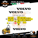 Kit Adesivi Mezzi da Lavoro Volvo Rullo DD25