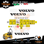 Kit Adesivi Mezzi da Lavoro Volvo Rullo DD25B