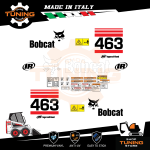 Kit Adesivi Mezzi da Lavoro BobCat Pala 463