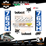 Kit Adesivi Mezzi da Lavoro BobCat Pala 763 H