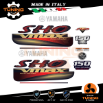 Kit Adesivi Motore Marino Fuoribordo Yamaha 150 cv - V MAX SHO VF150 Four Stroke
