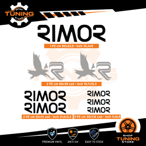 Prodotto: Kit-Camper_Rimor_N - Kit Decalcomanie Adesivi Stickers Camper  Rimor - versione N - STS