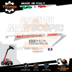 Kit Adhesivo Medios de Trabajo Manitou Levantador MLT741 -120 LSU PS Serie 4-E3