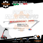 Kit Adhesivo Medios de Trabajo Manitou Levantador MLT735 -120 LSU PS Serie 4-E3