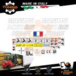 Arbeit bedeutet Klebekit Manitou Gabelstapler MSI25 Buggie serie 2-E3