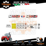 Work Vehicle Stickers Manitou Forklift truck M50-4 Serie 3-E2