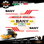 Kit Adesivi Mezzi da Lavoro Sany rullo SSR120C-8