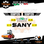 Kit Adesivi Mezzi da Lavoro Sany rullo SSRP120
