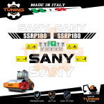 Kit Adesivi Mezzi da Lavoro Sany rullo SSRP180