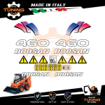 Kit Adesivi Mezzi da Lavoro Doosan pala 460