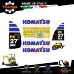 Arbeit bedeutet Klebekit Komatsu Bagger PC27MR-3