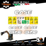 Kit Adesivi Mezzi da Lavoro Case Escavatore CX19C