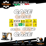 Kit Adesivi Mezzi da Lavoro Case Escavatore CX26C