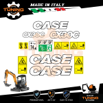Kit Adesivi Mezzi da Lavoro Case Escavatore CX30C