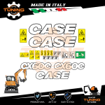 Kit Adesivi Mezzi da Lavoro Case Escavatore CX60C