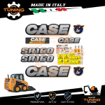 Kit Adesivi Mezzi da Lavoro Case Minipala SR160