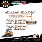 Kit Adesivi Mezzi da Lavoro Case Minipala SR175 tier 4