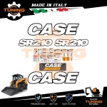 Work Vehicle Stickers Case Mini Shovel SR210 tier 4