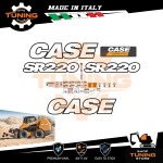 Kit Adesivi Mezzi da Lavoro Case Minipala SR220 tier 4