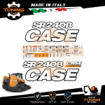 Kit Adhesivo Medios de Trabajo Case Mini pala SR240B tier 4