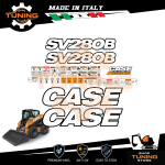 Kit Adesivi Mezzi da Lavoro Case Minipala SV280B tier 4