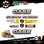 Kit Adesivi Mezzi da Lavoro Case Minipala SV300